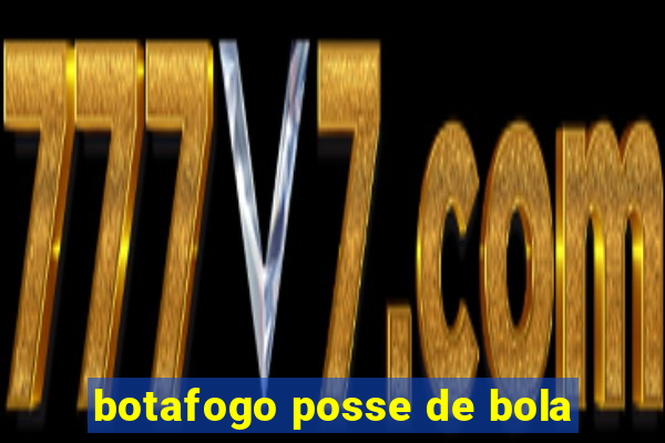 botafogo posse de bola